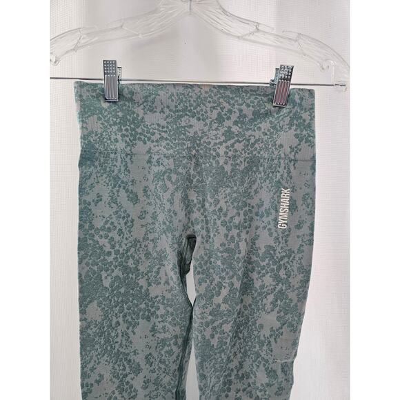 Gymshark green seafoam butt enhancer stretch leggings size Small - Picture 3 of 11